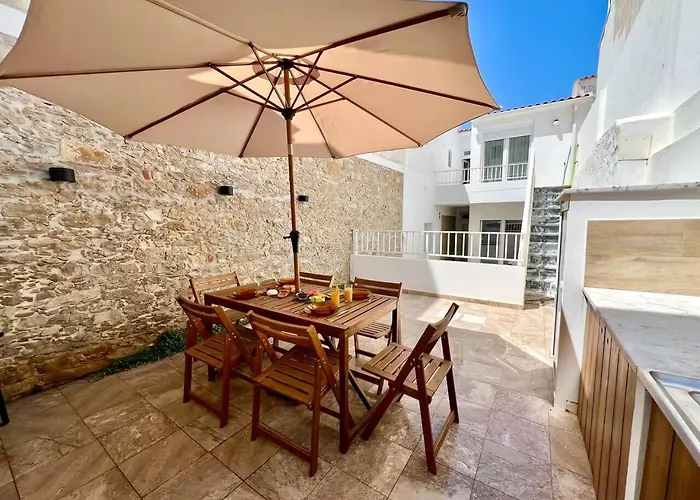 Cor De Mar • Patio • 2 Quartos • Centro Historico Tatil Evi *