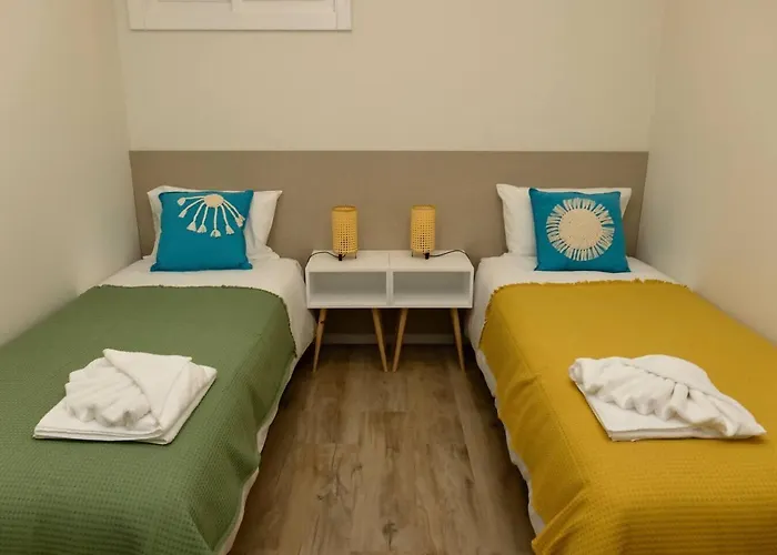 Cor De Mar • Patio • 2 Quartos • Centro Historico Tatil Evi